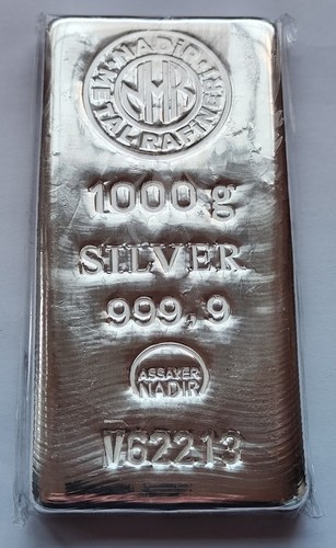 Kilo 999 silber nadir - nadir, mit