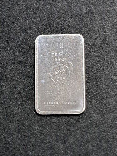 1x1 silberbarren von - 1x1,