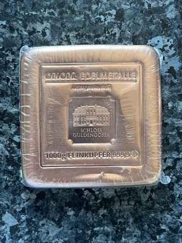 Original geiger kupferbarren - kupferbarren, 1