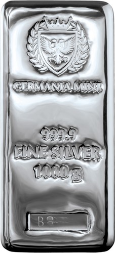 Silberbarren gussbarren 1 - gussbarren,