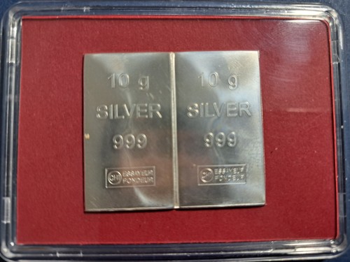 Silberbarren 999 1000 - 20, 999/1000