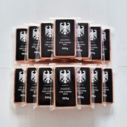 Kupferbarren 5kg - , (10×500g)