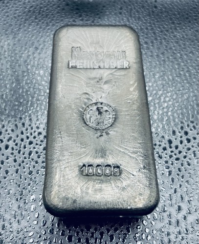 Heraeus silberbarren aus - 1,