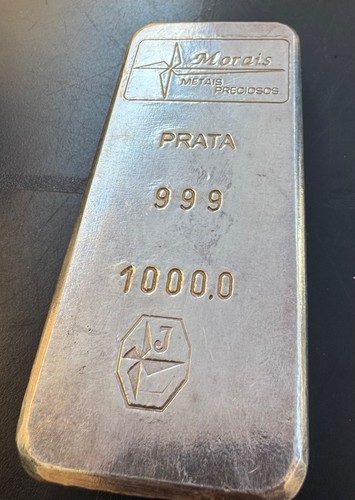 999 silberbarren morais silber - silberbarren,