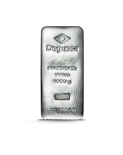 Degussa silberbarren 1000g - degussa,