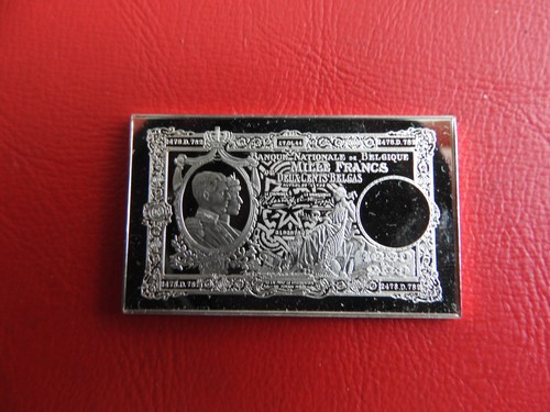 Silberbarren 1000 francs - *silberbarren(925),
