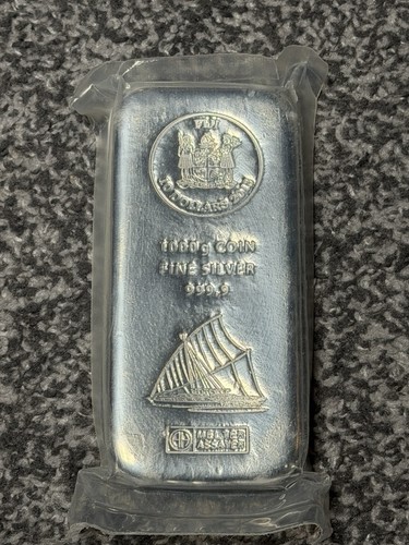 1kg fiji silberbarren - 1kg,
